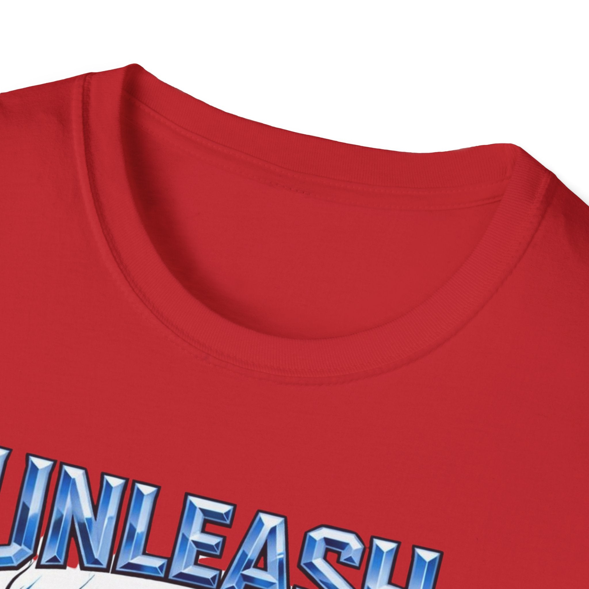 Unleash The Beast Werewolf T-Shirt — Blue Graphic Tee