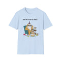 Funny Birthday T-Shirt — "You're Old As Fuck" Retro Party Design