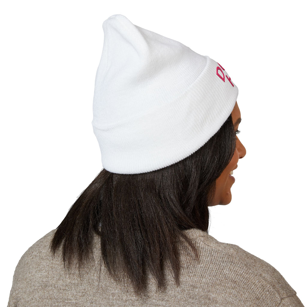 Dump Him Embroidered Cuffed Beanie — Bold Breakup Statement Hat