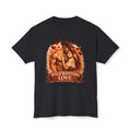 Wild Western Love T-Shirt — Romantic Cowboy Couple Graphic Tee Cody and his love embraced