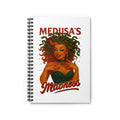 Medusa's Madness Spiral Notebook - Unique Journal for Writers, Art Lovers, Gifts, School Supplies, Witchy Vibe, Holiday Notebook