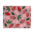 Strawberry Garden Jigsaw Puzzle — Floral Pink 110/252/520/1014-Piece