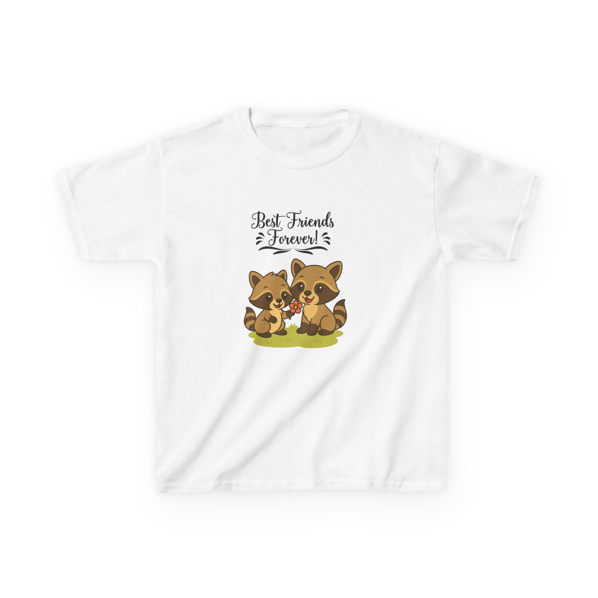 Kids Tee - "Raccoon Besties" Design