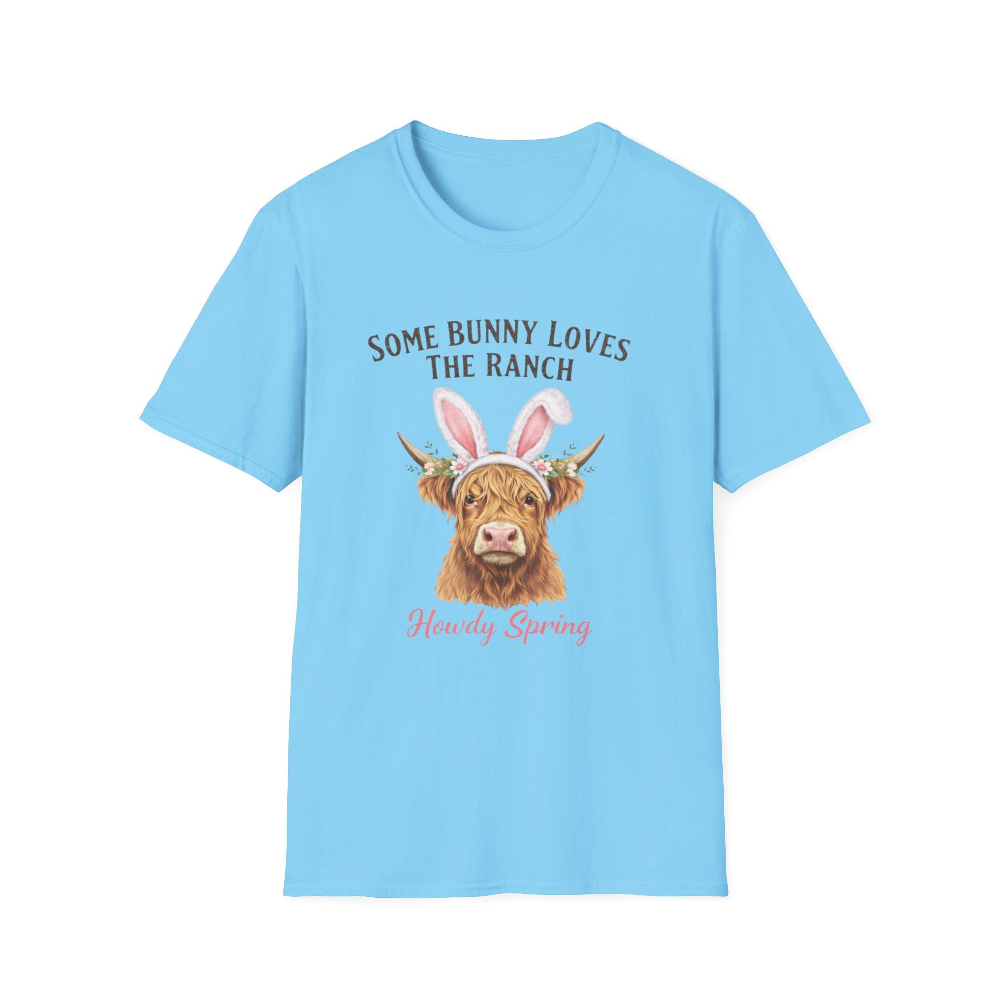 Some Bunny Loves The Ranch T-Shirt — Cute Bunny-Eared Cow Spring Tee