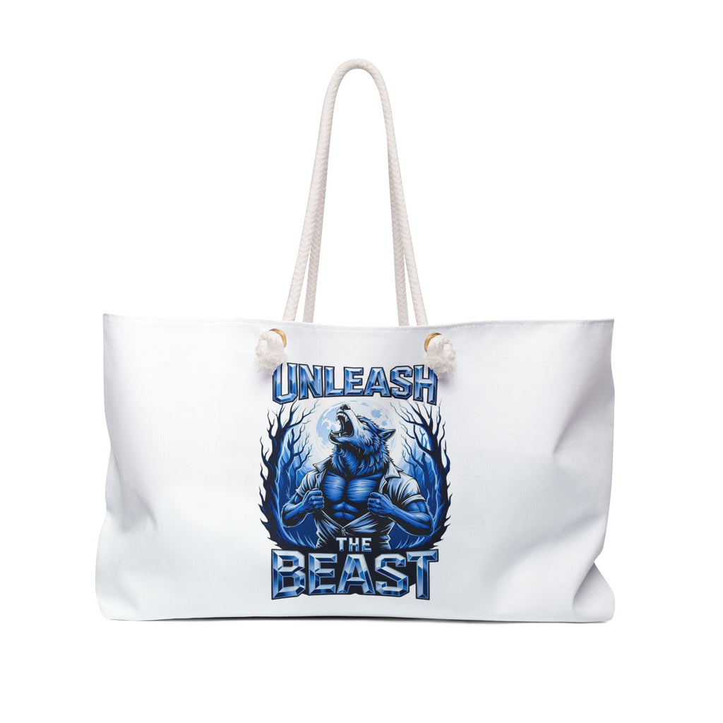 Unleash The Beast Weekender Bag — Gym & Travel Duffle for Fitness Enthusiasts