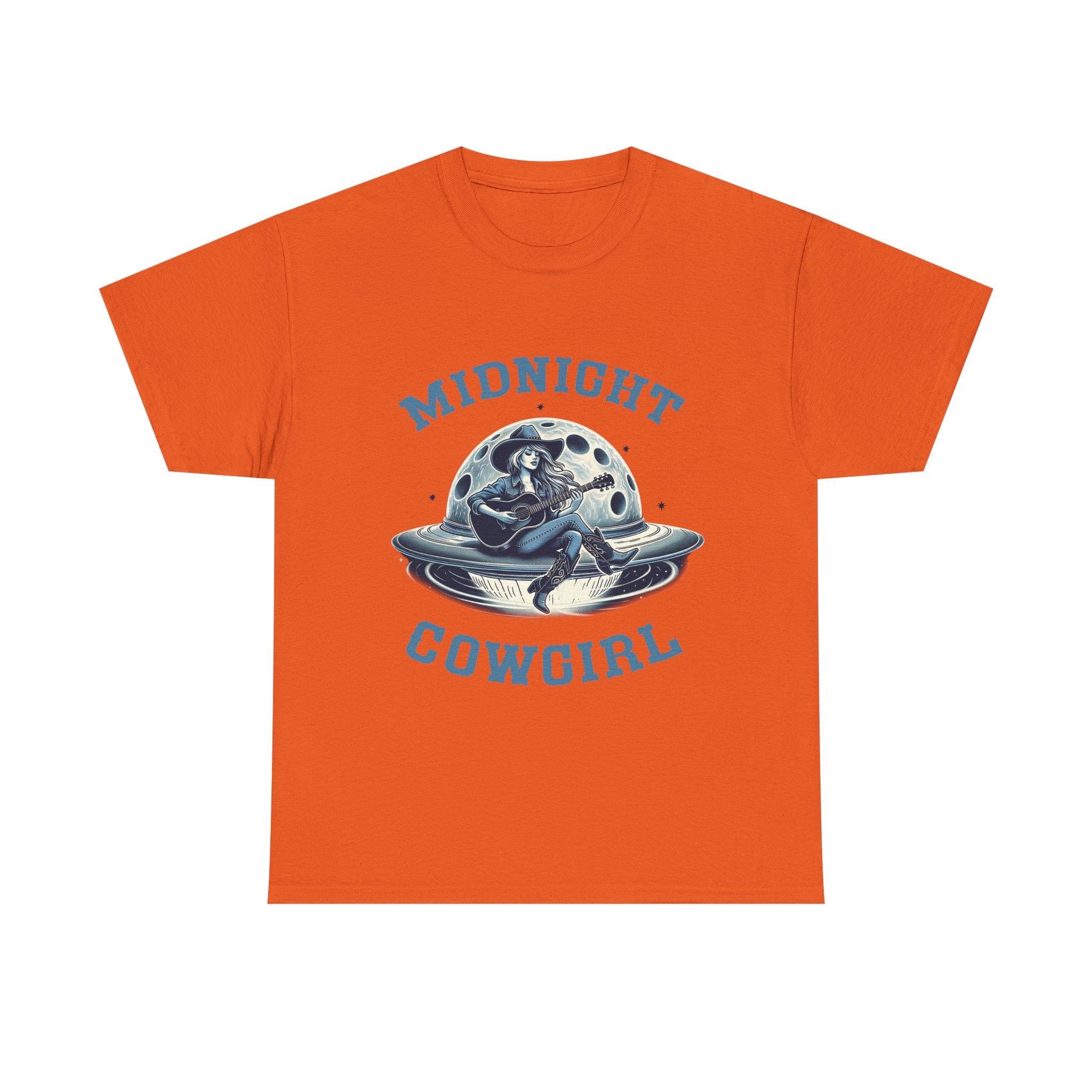 Midnight Cowgirl T-Shirt — Retro Space Cowgirl Graphic Tee