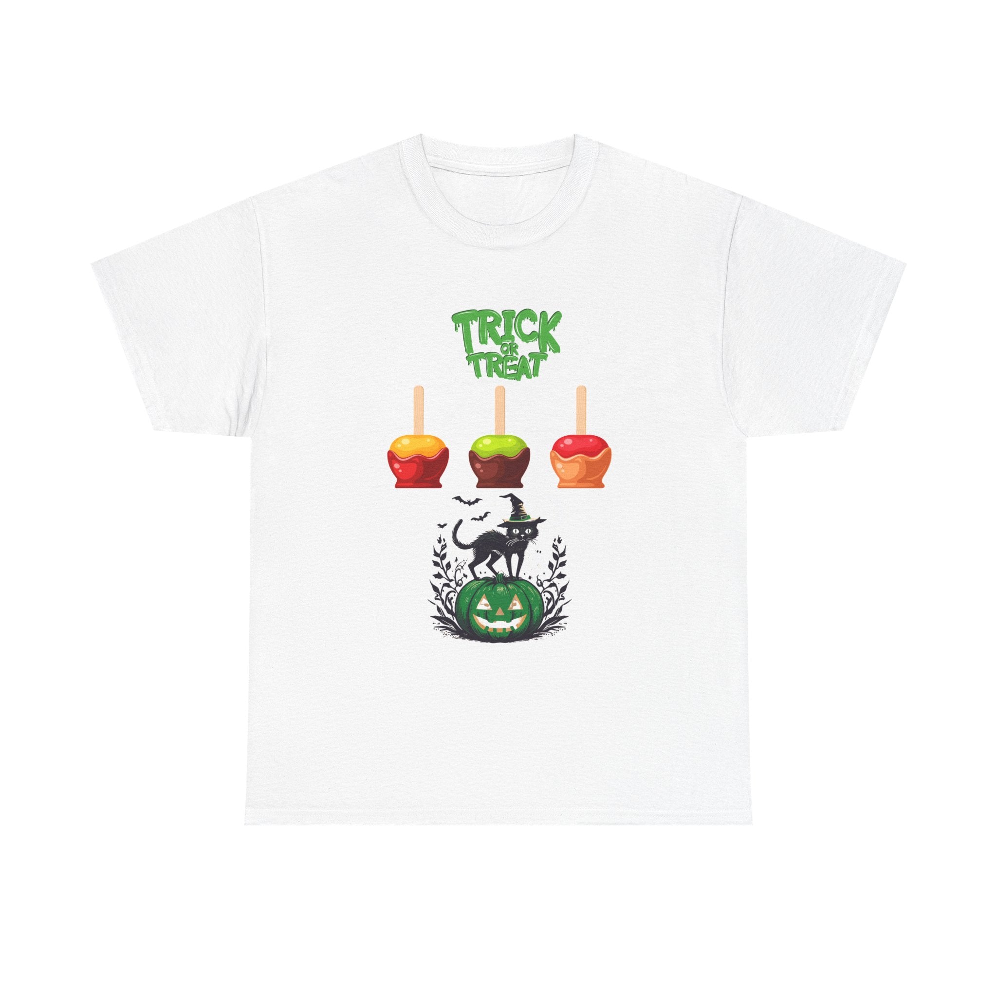 Halloween Graphic Tee | Trick or Treat Unisex Shirt, Spooky Apparel, Fall Fashion, Costume Party Wear, Kids and Adults