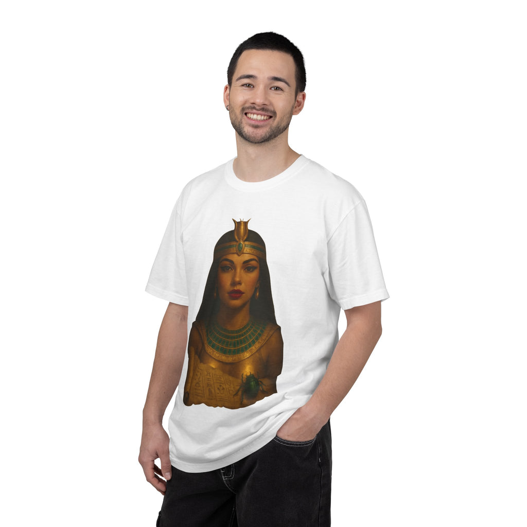 Egyptian Queen Unisex T-Shirt, Vintage Graphic Tee, Bohemian Style Shirt, Gift for History Lovers, Unique Apparel, Casual Wear