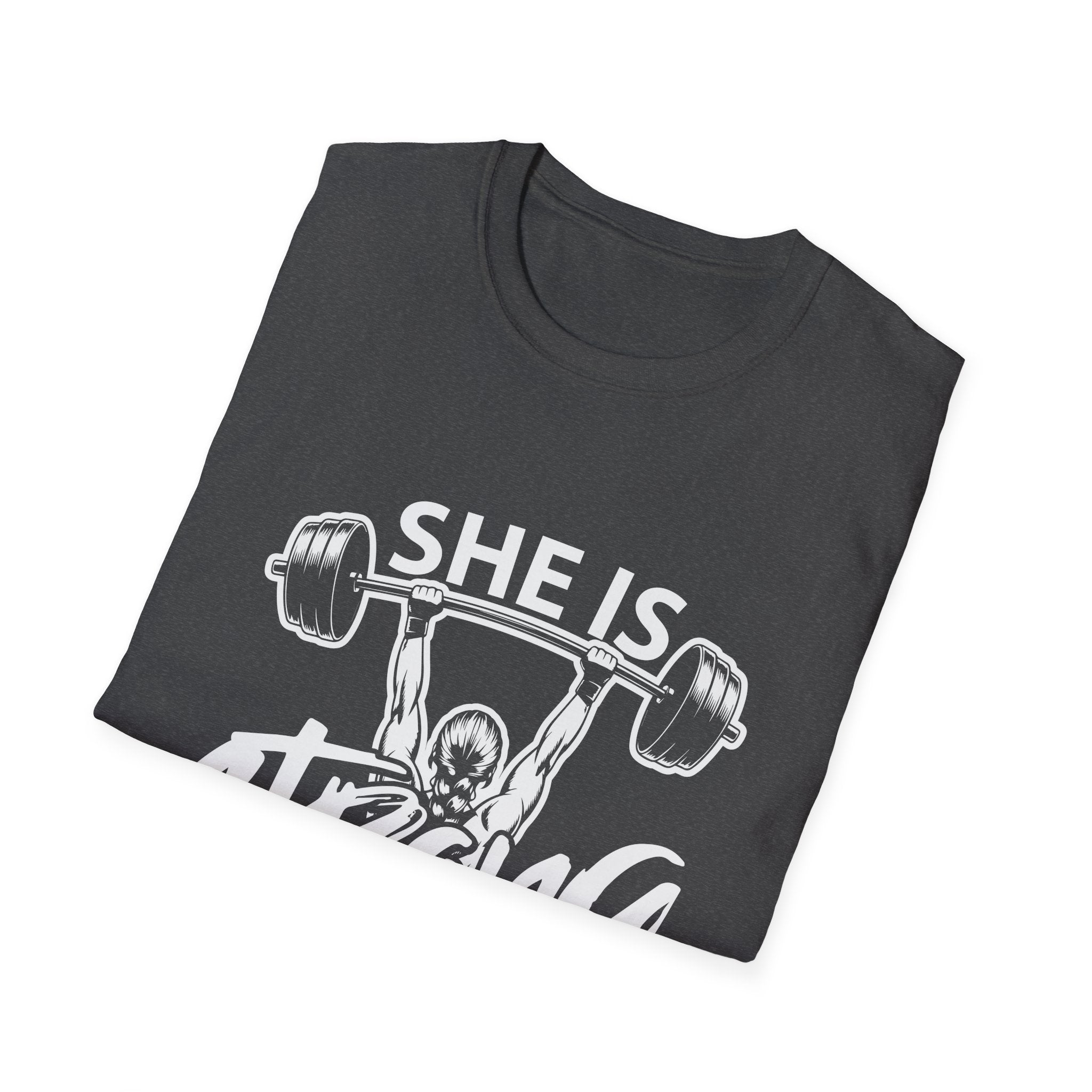 She Is Strong Inspirational T-Shirt — Empowerment Tee for Women