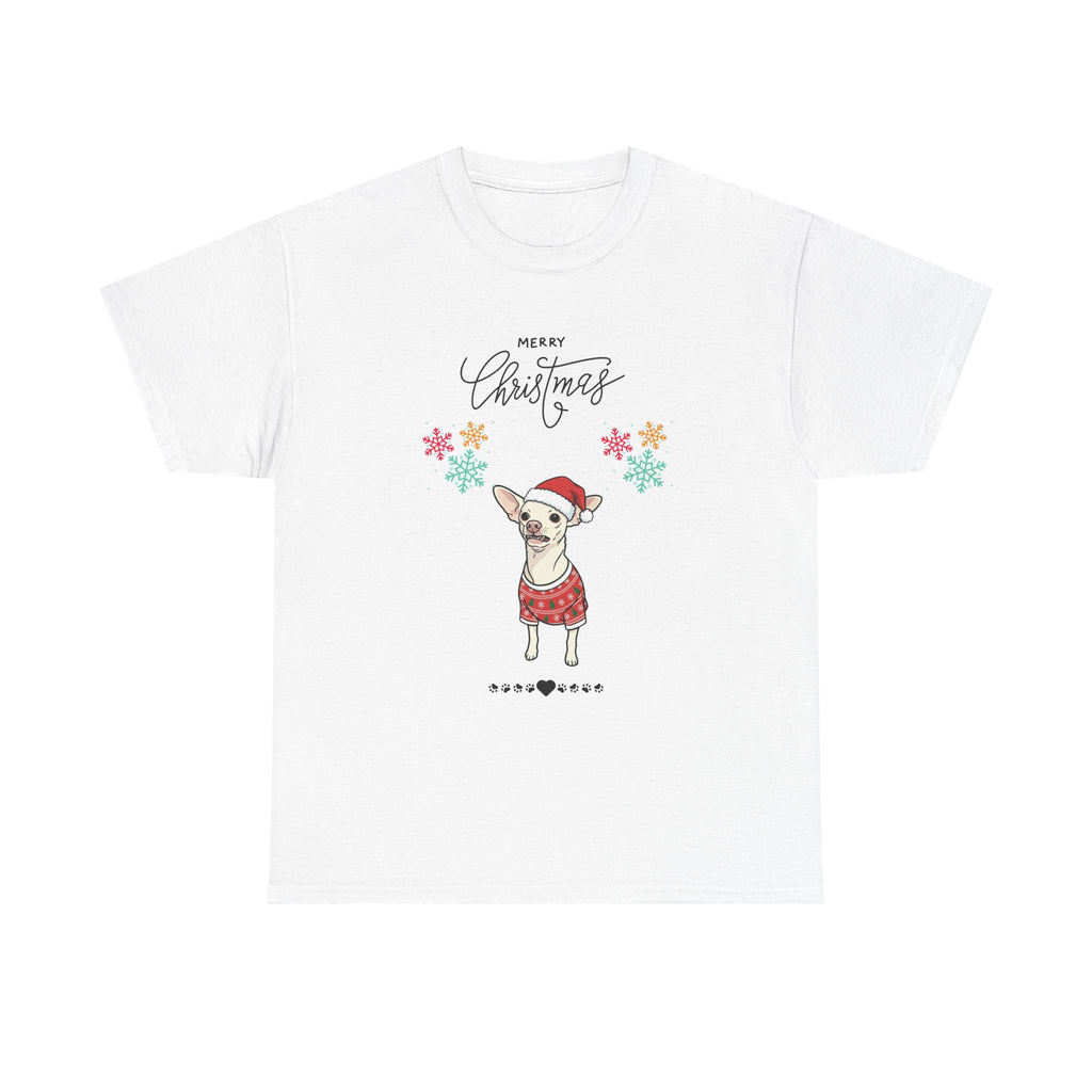 Christmas Dog Lovers Tee Chihuahua