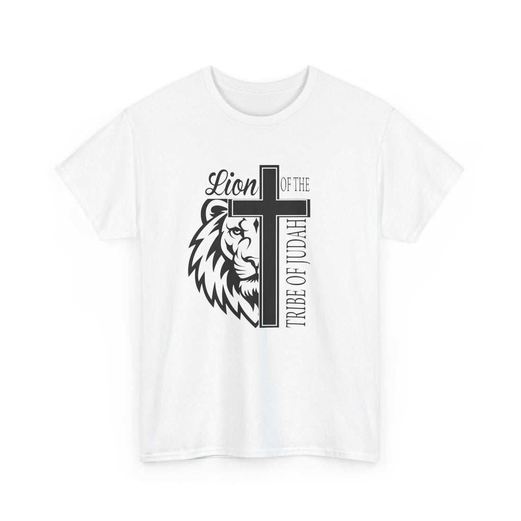 Lion of Judah Christian T-Shirt — Lion & Cross Faith Tee