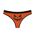 Halloween Pumpkin Jack-O'-Lantern Thong