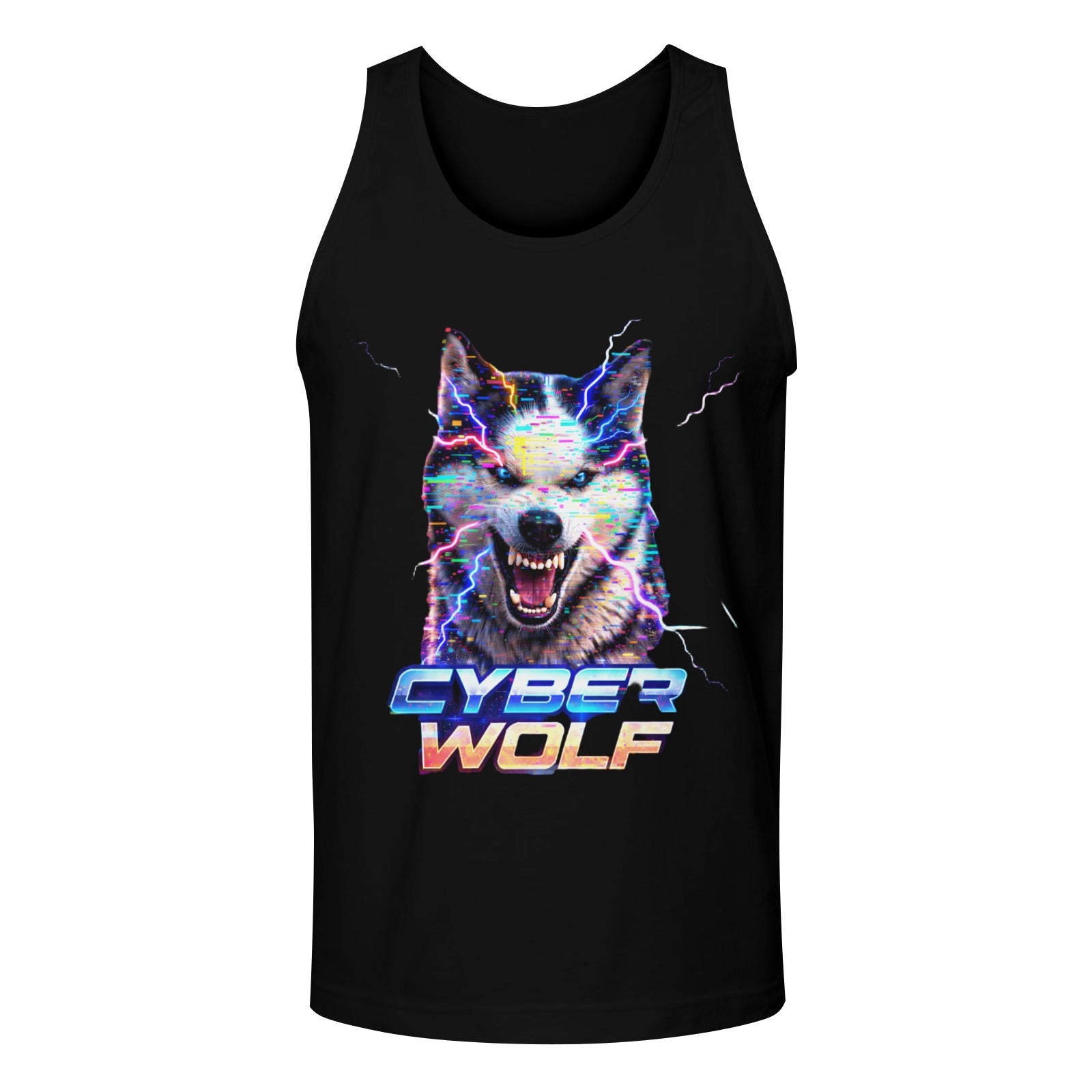 Cyber Wolf Series  Tank Top
