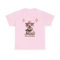 Coco the Chihuahua Cowgirl T-Shirt — "Tiny Cowgirl, Big Attitude"