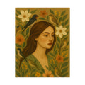 Satin Poster - Nature and Birds Design