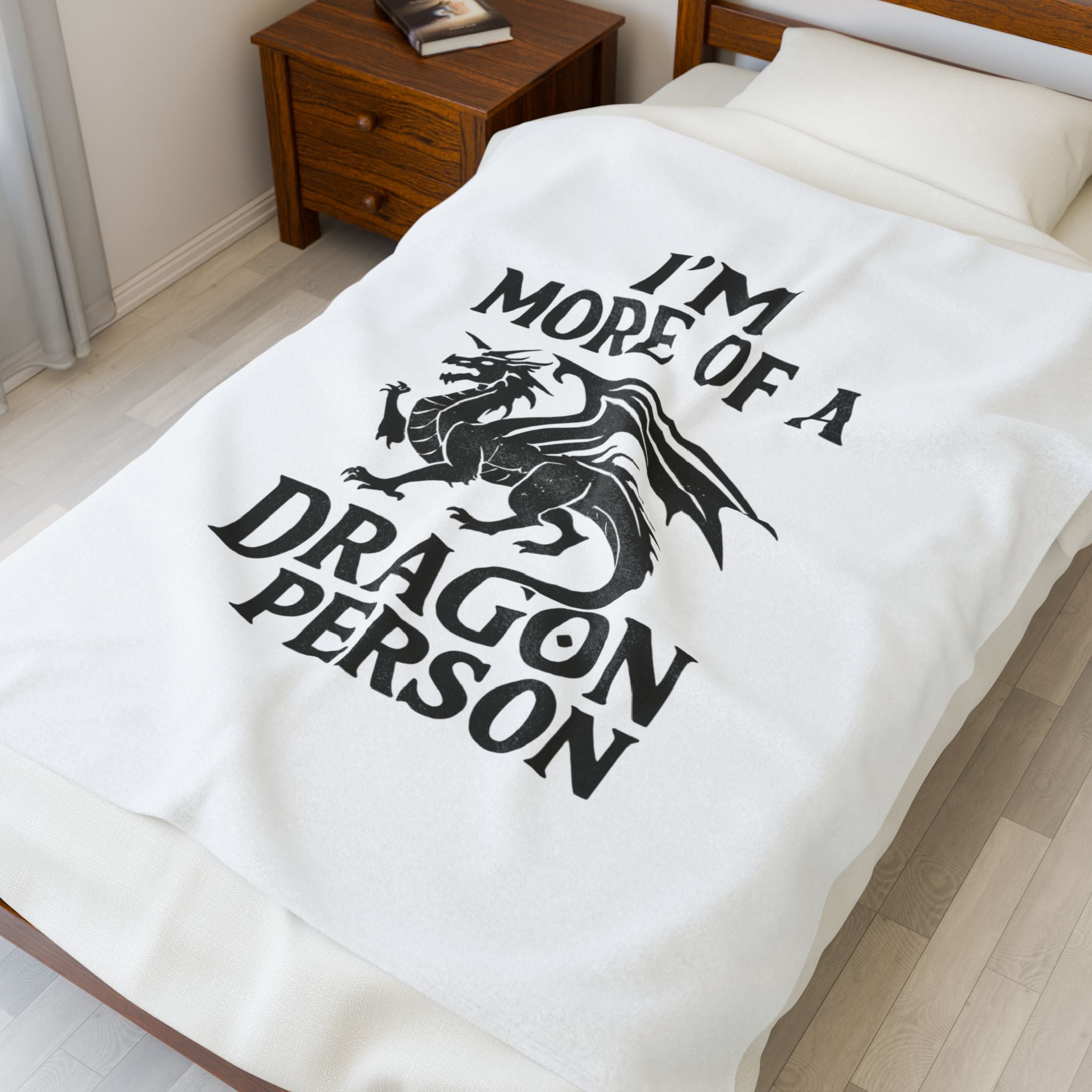 Velveteen Plush Blanket Fantasy Dragon