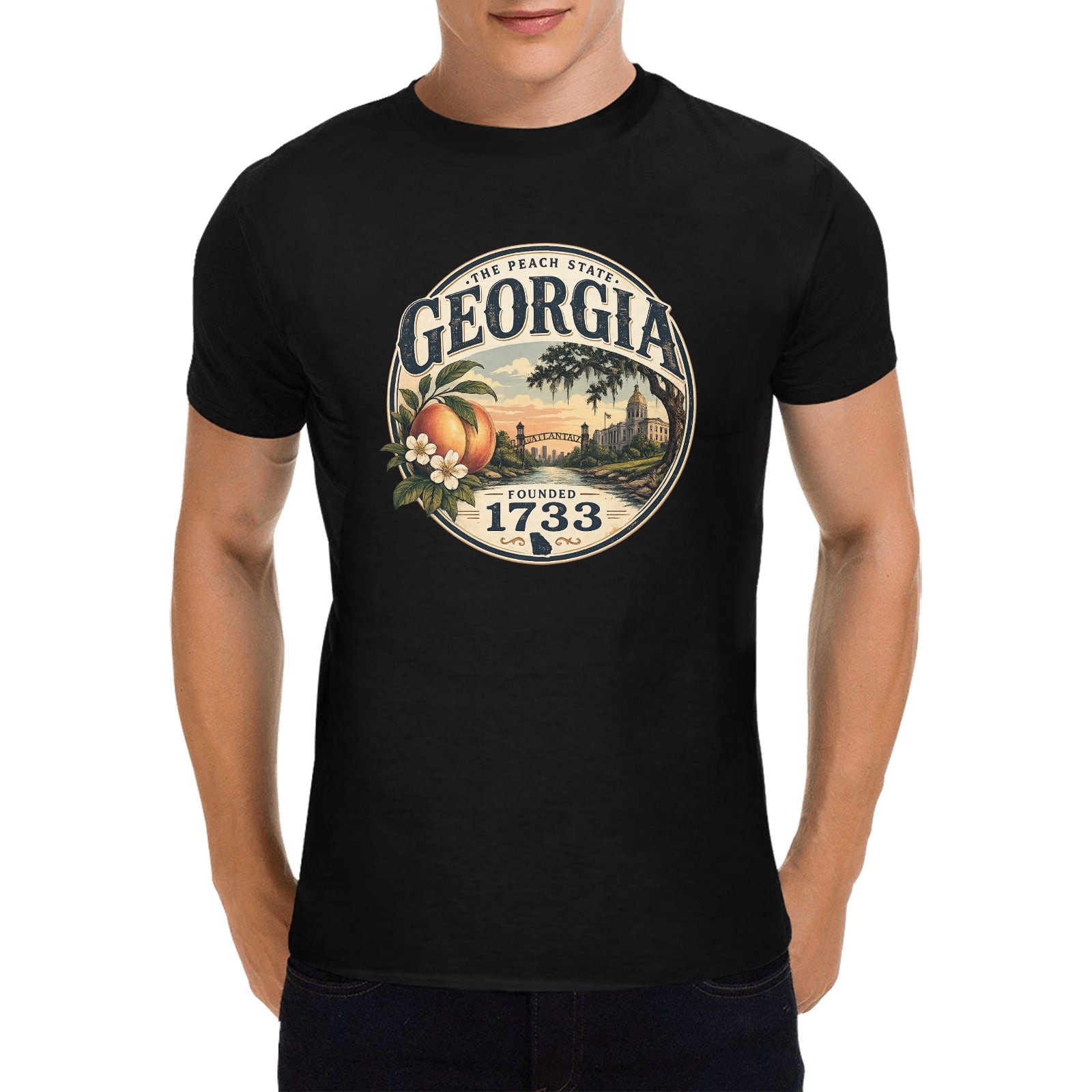 Men's Historical Georgia T-Shirt