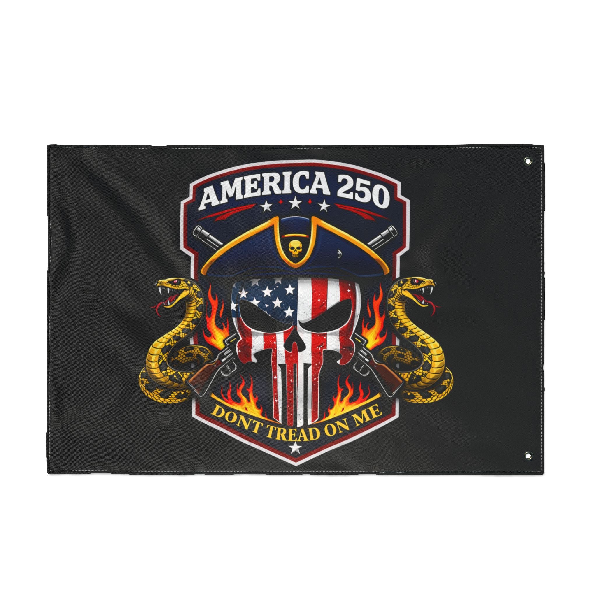 America 250 "Don't Tread On Me" Double-Sided Flag