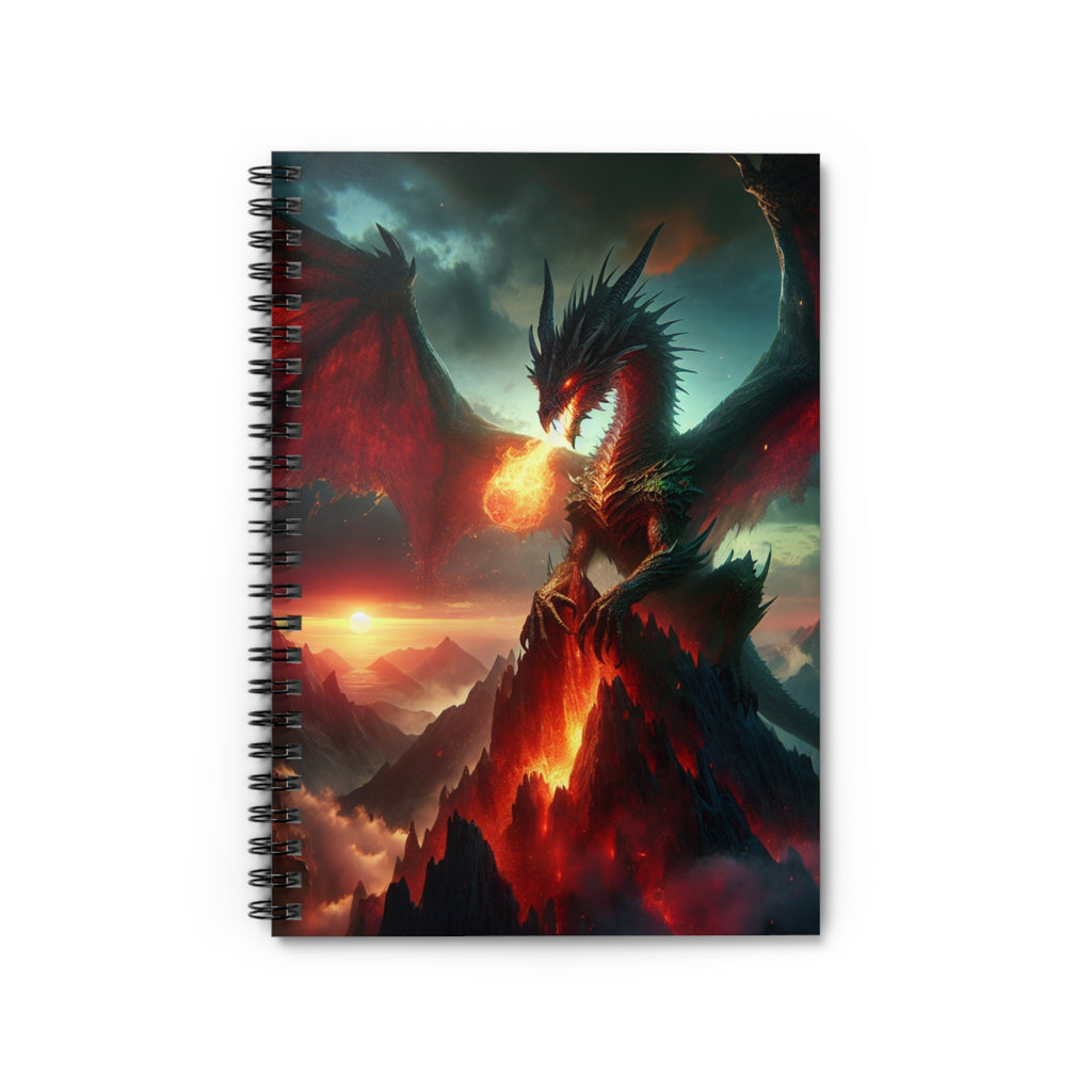 Spiral Notebook - Ruled Line  Dragon