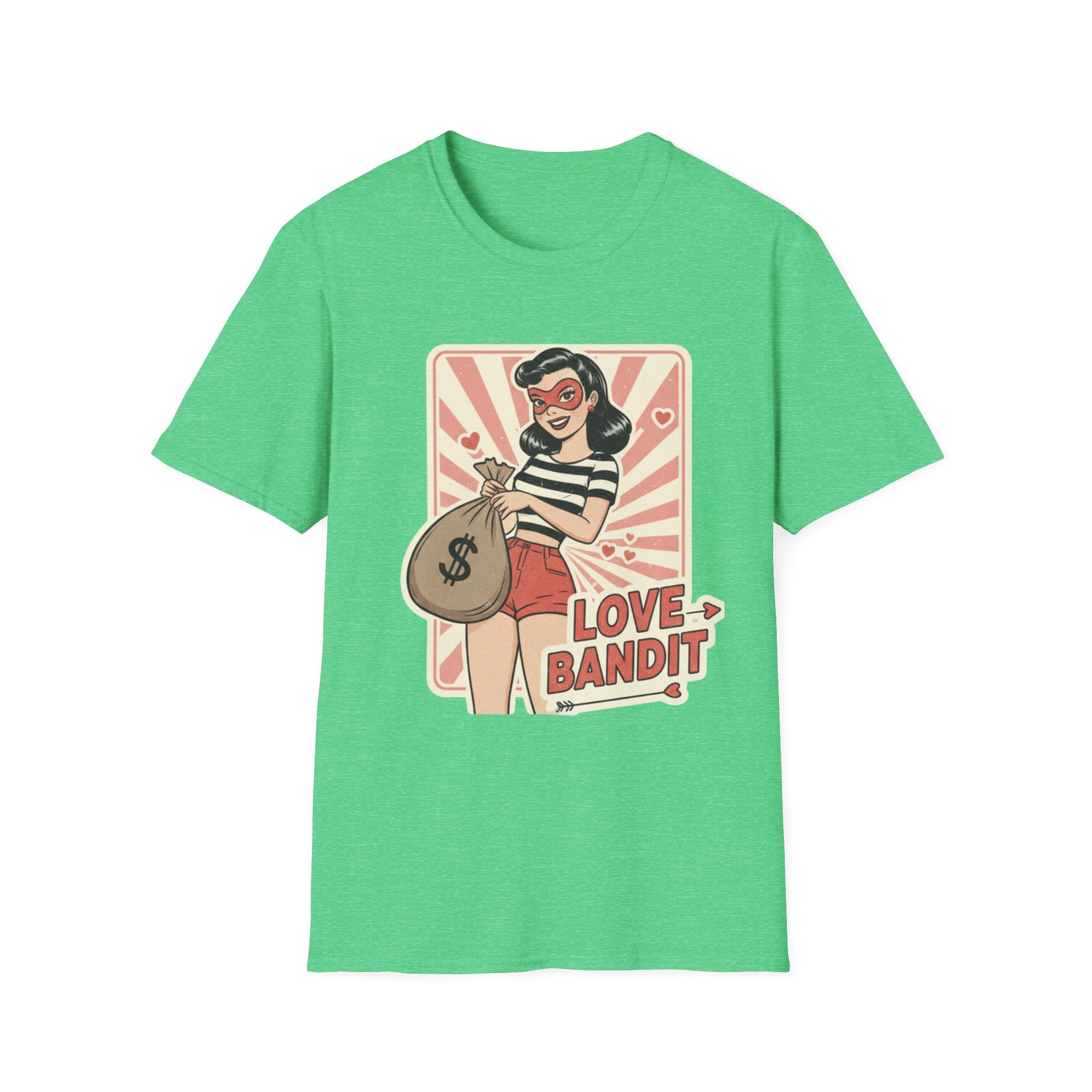 Love Bandit Retro Pinup T-Shirt — Vintage Graphic Tee