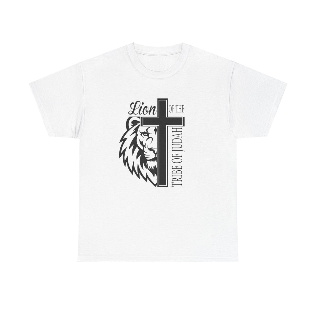 Lion of Judah Christian T-Shirt — Lion & Cross Faith Tee