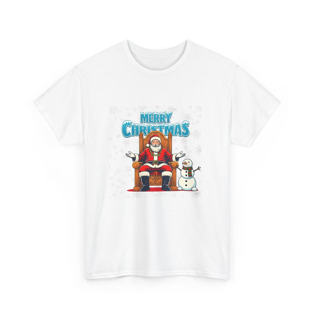 Santa Snowman Christmas Tee