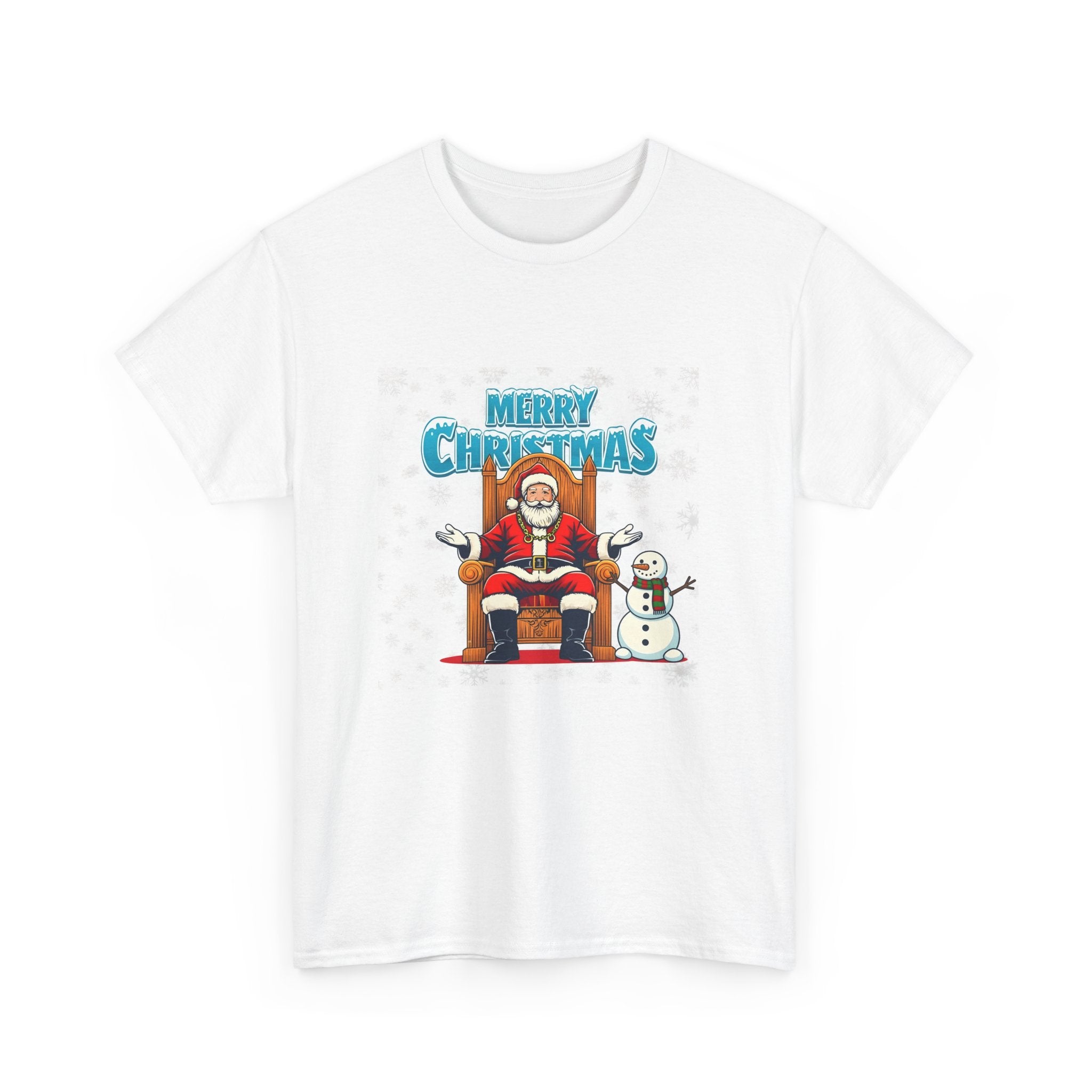 Santa Snowman Christmas Tee