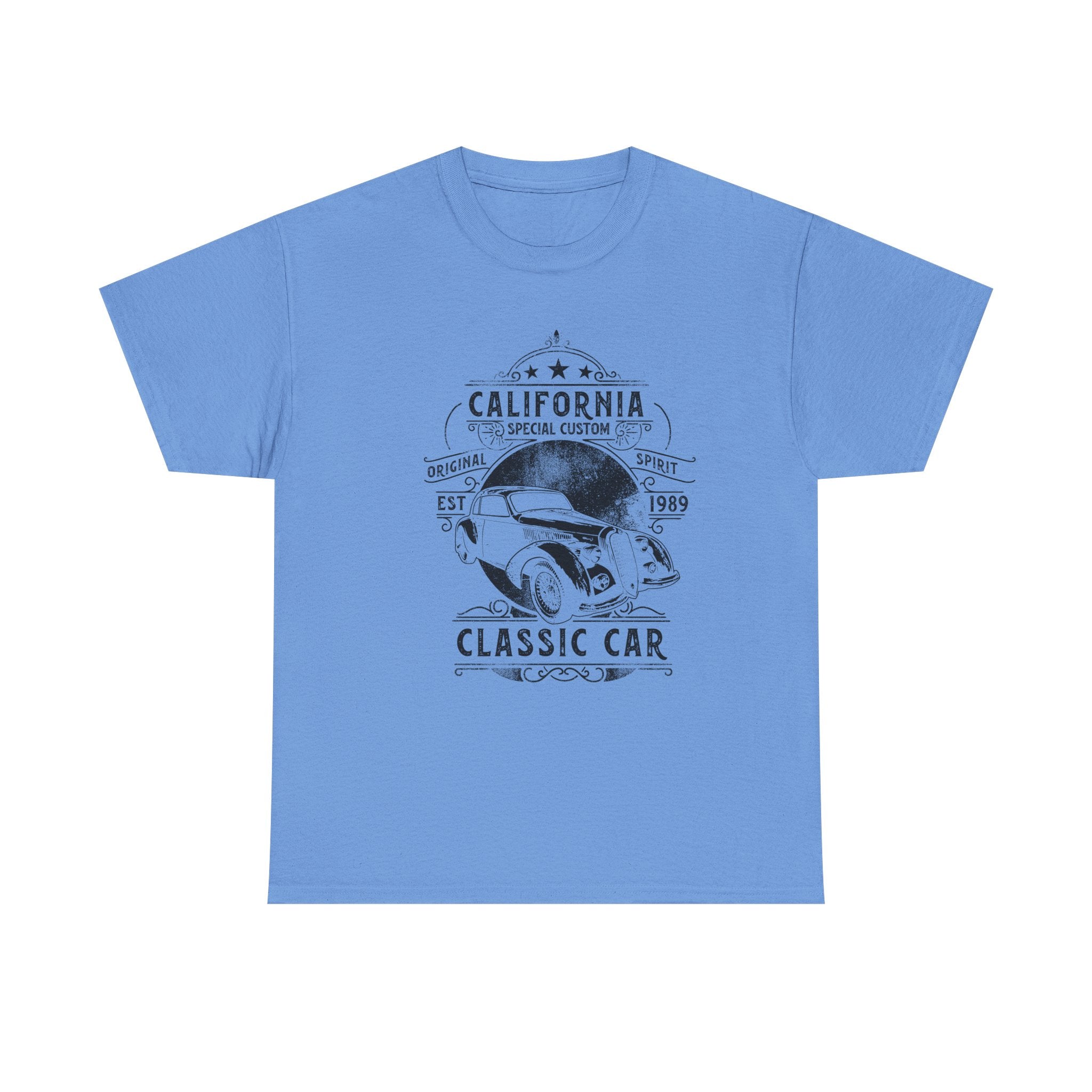 Classic Car T-Shirt — "California Classic Car" Vintage Auto Graphic Tee