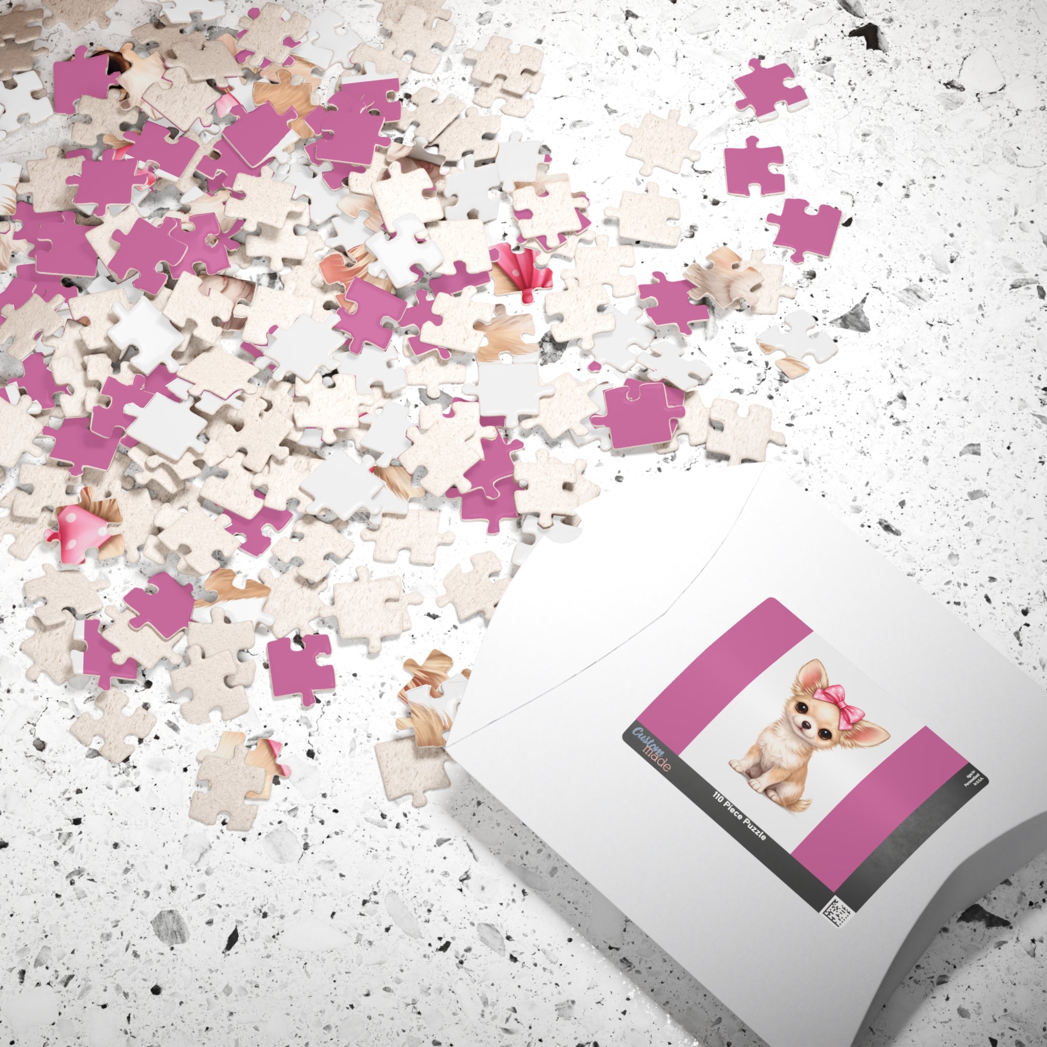 Chihuahua Puppy Puzzle — Cute Dog Jigsaw for Kids & Gift