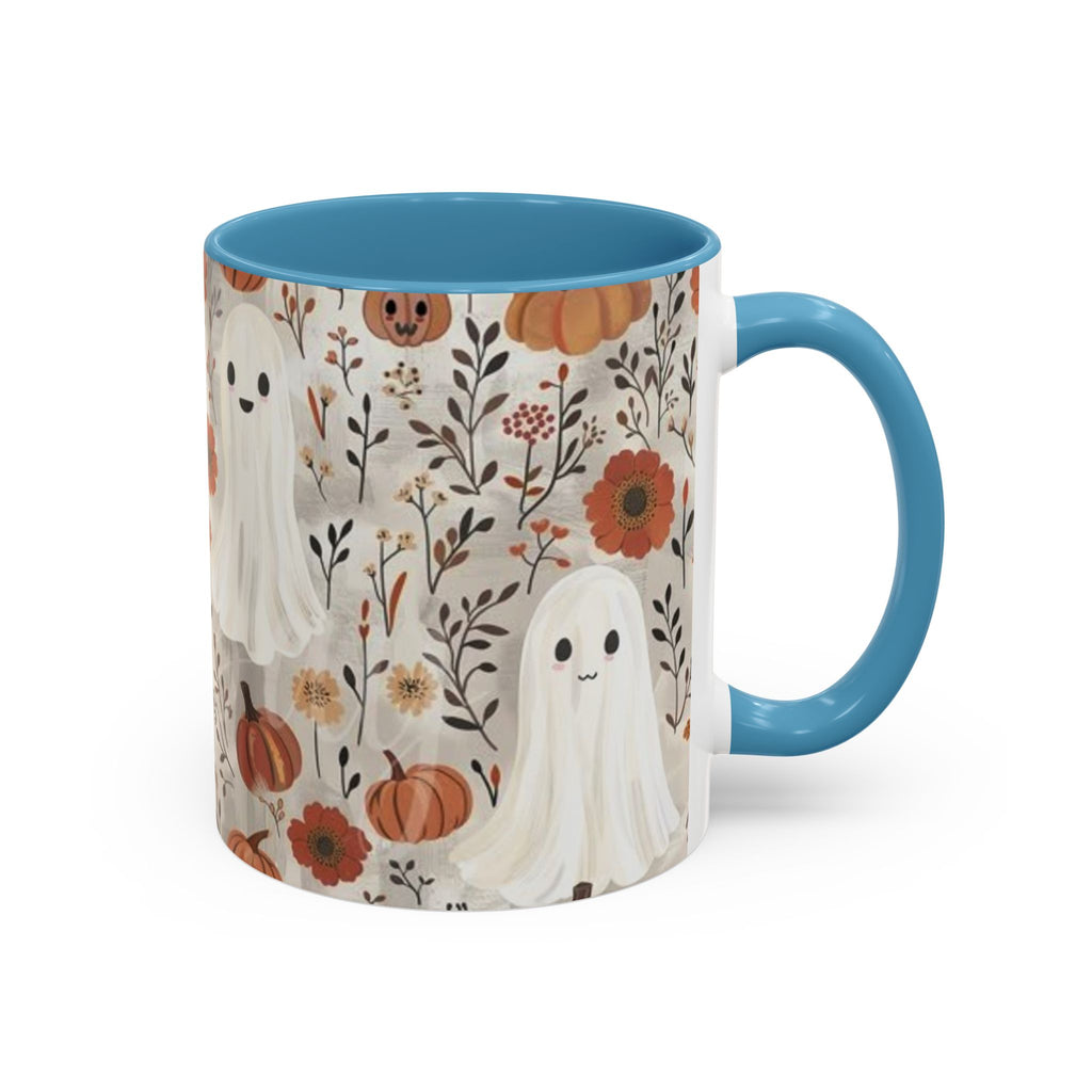 Cute Halloween Ghost Coffee Mug | Fall Decor, Gift for Autumn Lovers, Spooky Vibes, Ceramic Drinkware, Witchy Kitchen