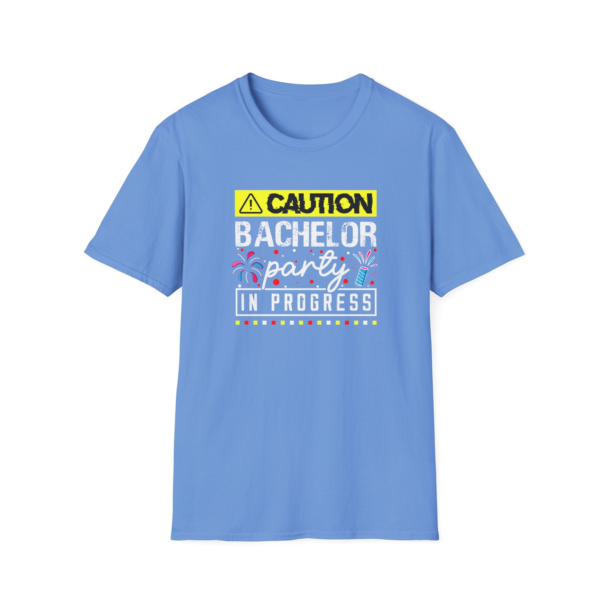 Bachelor Party Caution In Progress T-Shirt