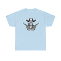 Skull Cowboy T-Shirt — Western Gunslinger Graphic Tee