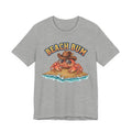 Beach Bum Crab T-Shirt — Funny Coastal Vacation Tee