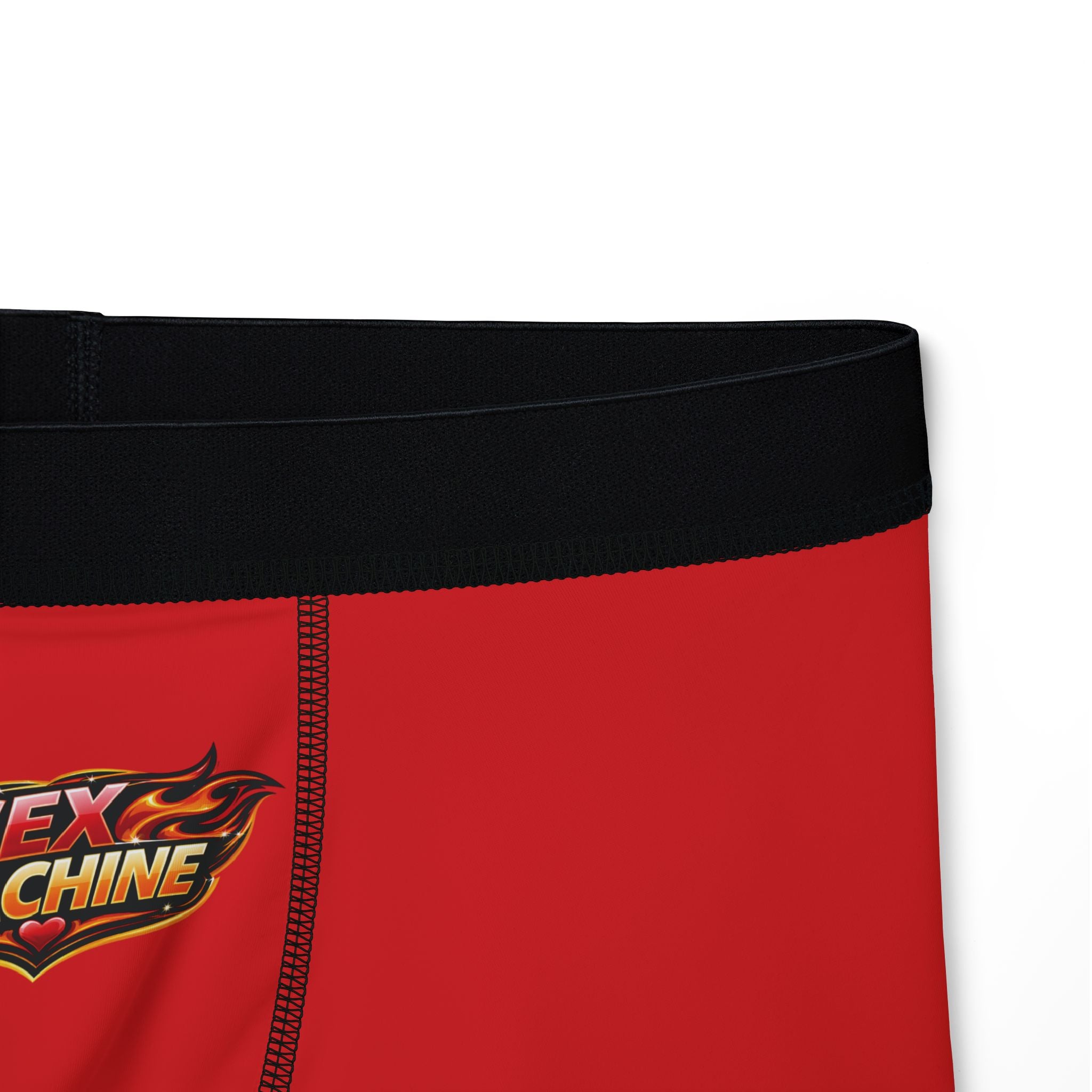Sex Machine Red Boxer Briefs — Novelty Men’s Underwear