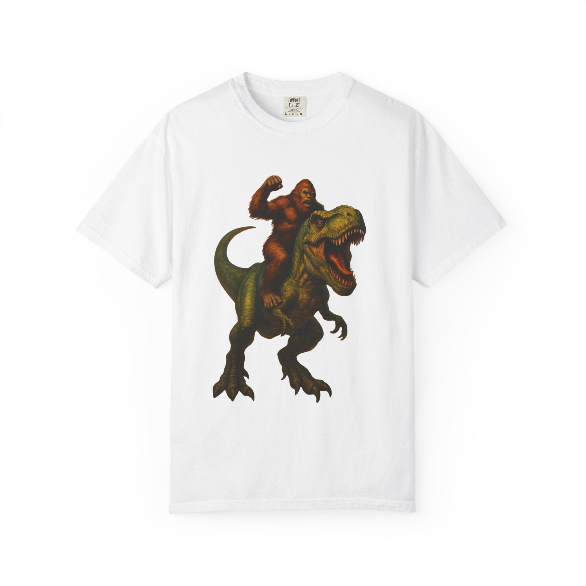 Dinosaur Rider Unisex T-Shirt, Fun Tee for Dinosaurs Lovers, Unique Gift for Kids and Adults, Great for Birthdays and Casual Wear