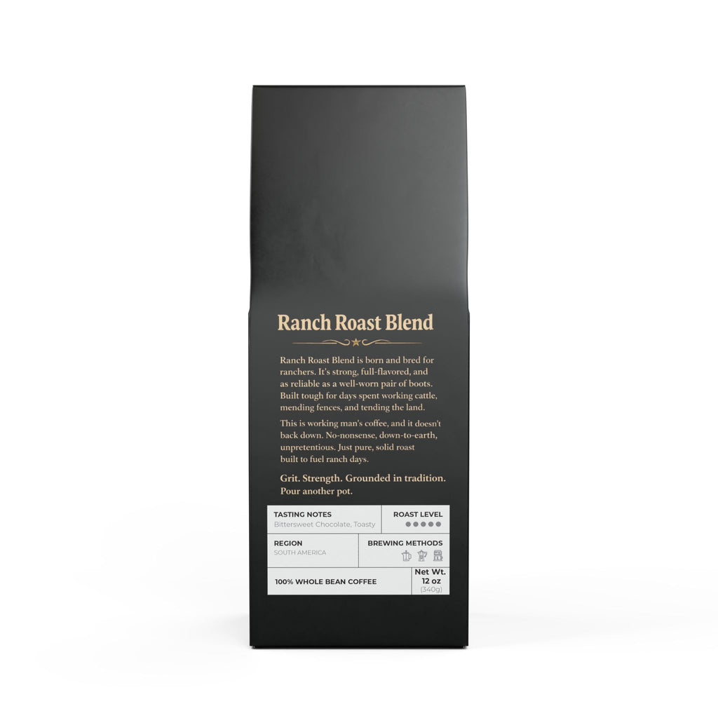 Wolf Hill Ranch Coffee- Ranch Roast Blend (Dark French Roast)