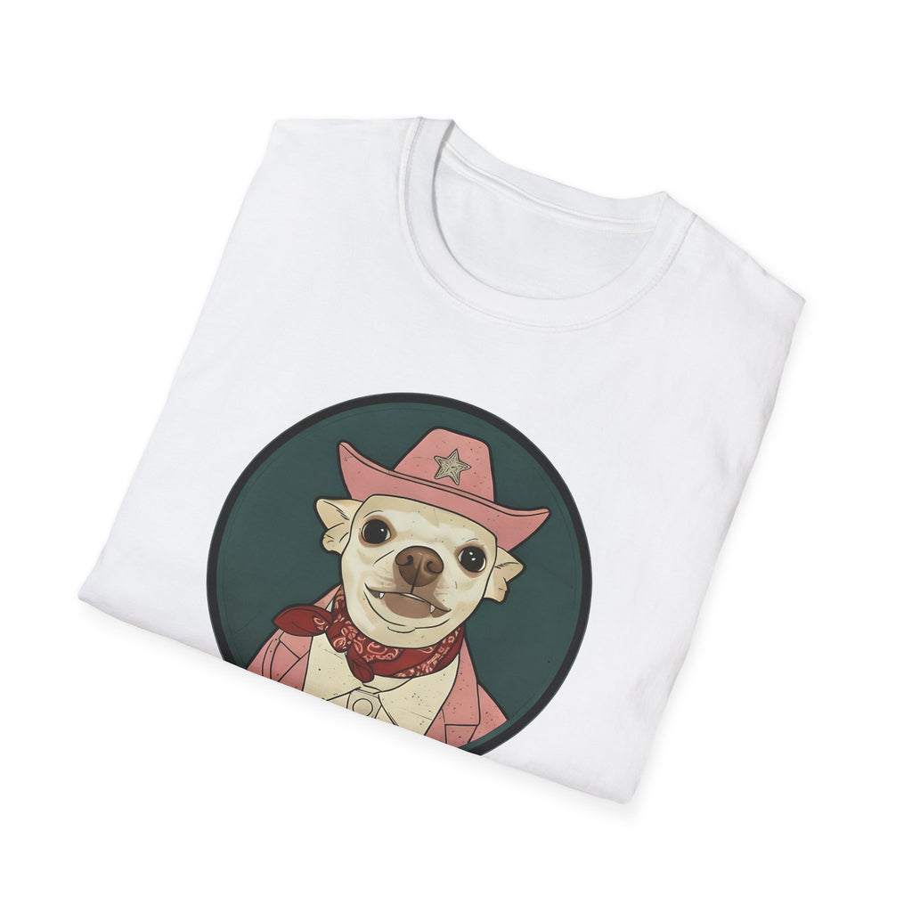 Cowgirls Rule Chihuahua Cowgirl T-Shirt   Coco       Trendy TShirt