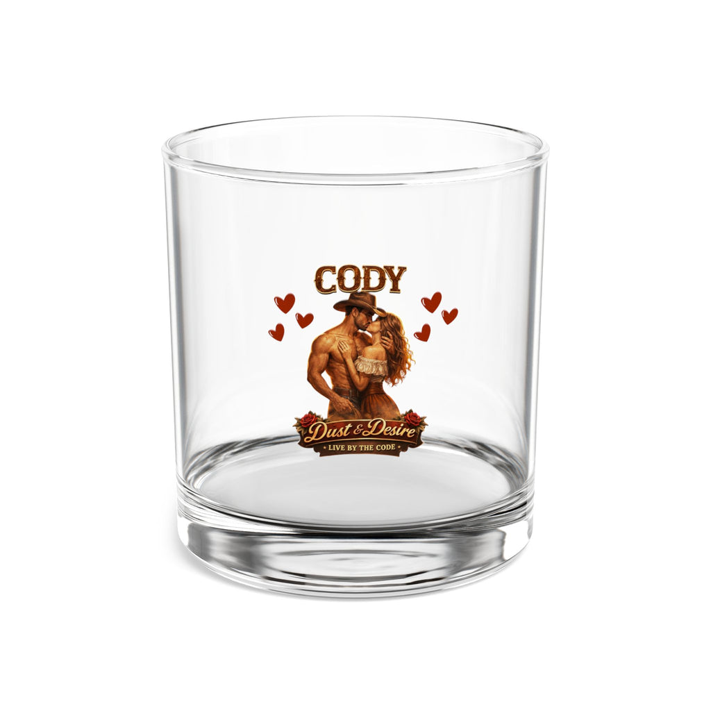 Personalized 10oz Rocks Glass — Cody Vintage  Design