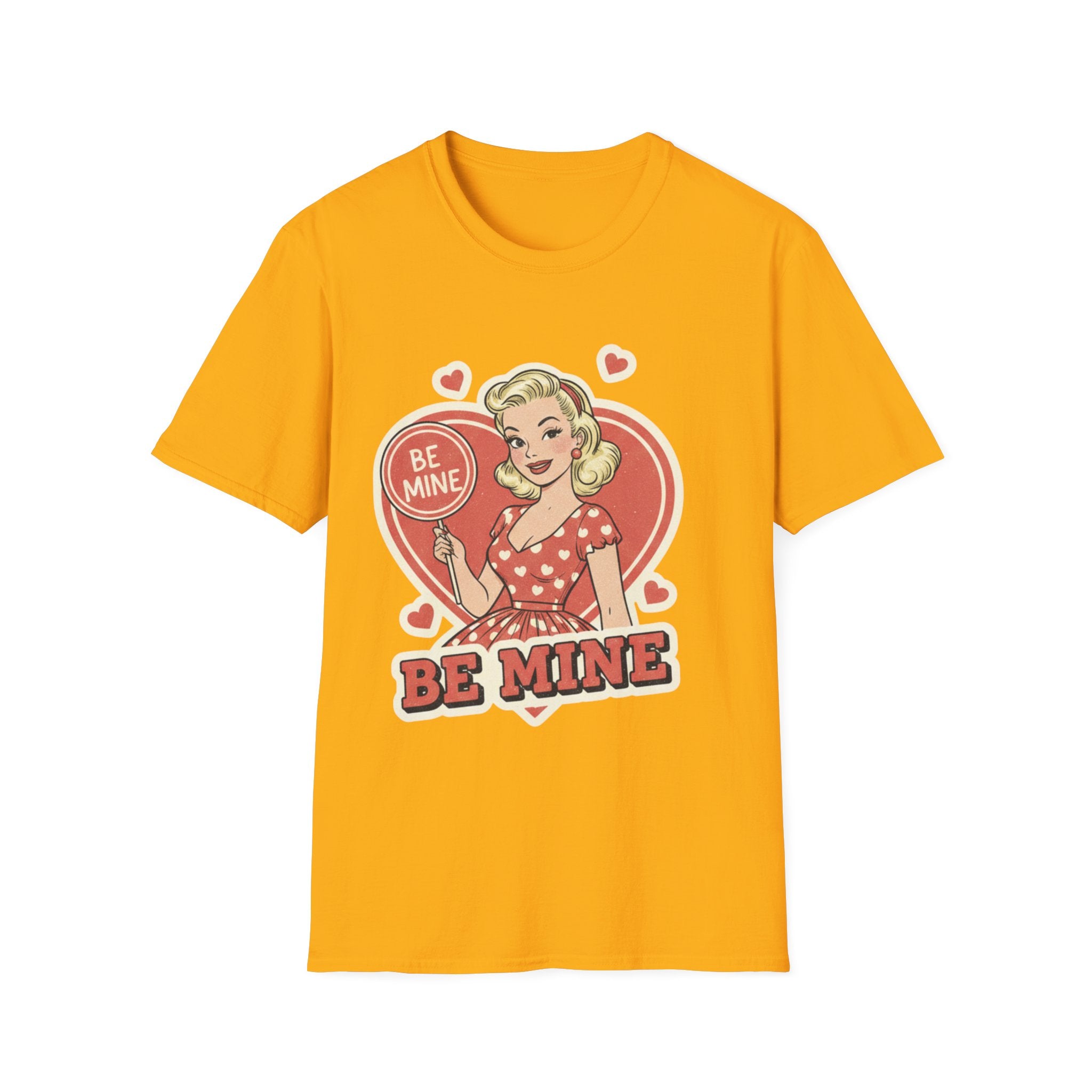 Valentine Retro 'Be Mine' T-Shirt   Trendy Tshirts  Etsy