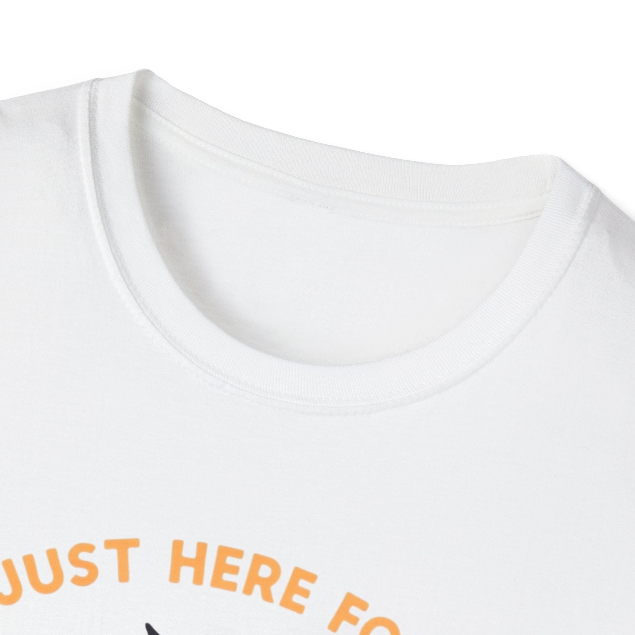 Funny Ghost Unisex T-Shirt - I'm Just Here for the Boos