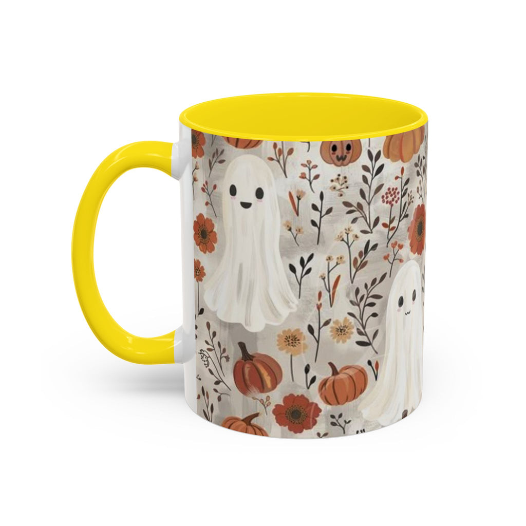 Cute Halloween Ghost Coffee Mug | Fall Decor, Gift for Autumn Lovers, Spooky Vibes, Ceramic Drinkware, Witchy Kitchen