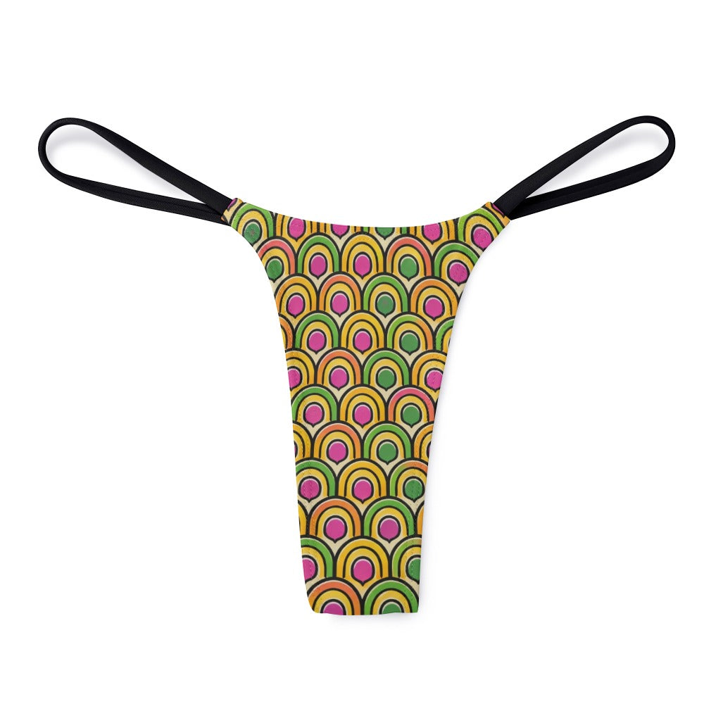 Ladies Citrus Crush Sexy Thin Thong