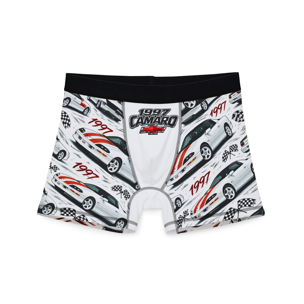 1997 Camaro Boxer Briefs - Retro Muscle Car All-Over Print