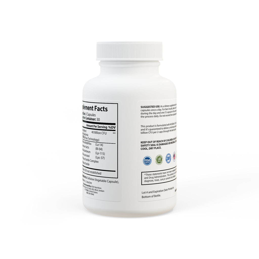 Wolf Hill Supplements Probiotic 40 Supplement (60 Capsules)