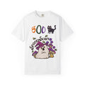 Spooky Scary Unisex T-Shirt, Halloween Tee, Cute Ghastly Shirt, Boo Kitty Apparel, Casual Fall Outfit, Gift for Cat Lovers