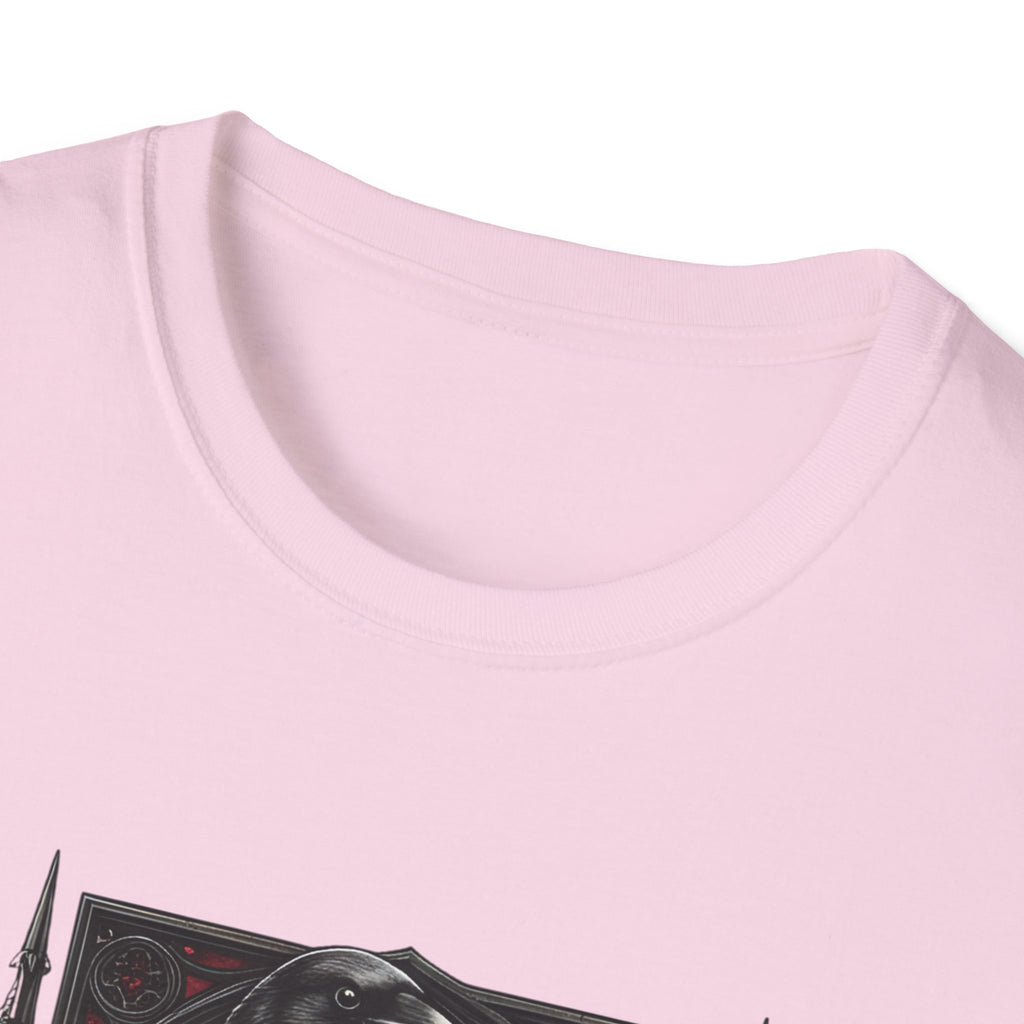 Dark Desire Gothic Skull & Raven T-Shirt Gothic Graphic Tee   Trendy T-Shirt