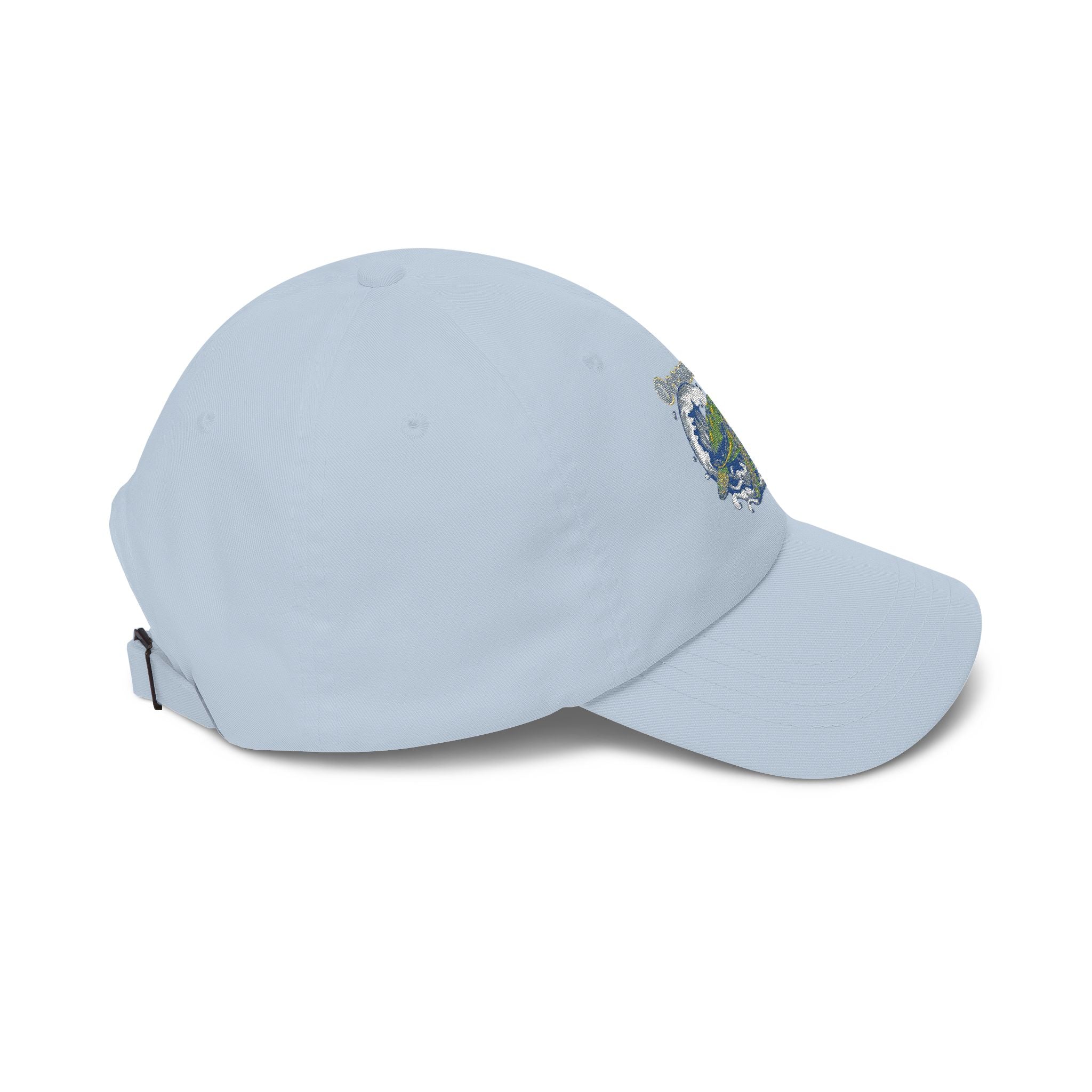 Ocean Vibes Dad Cap – Embroidered Wave Baseball Hat