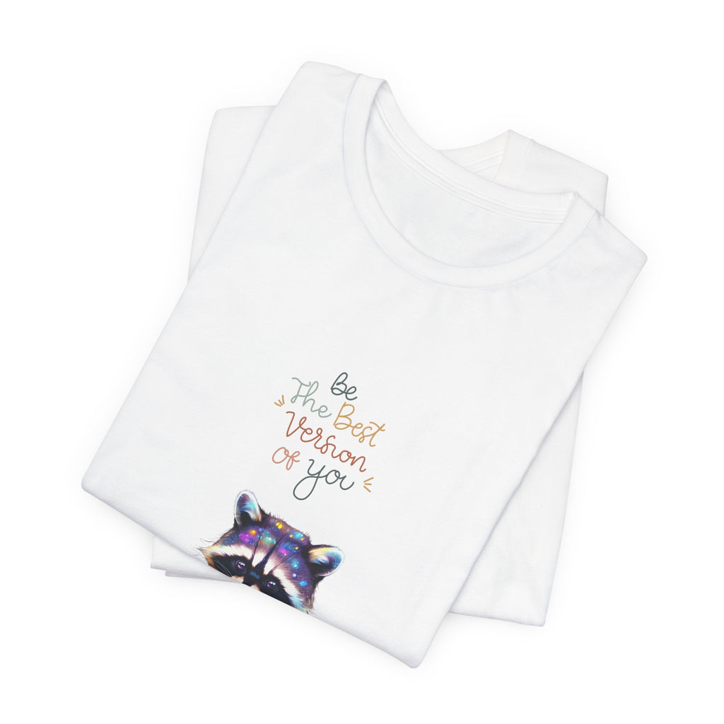 Whimsical Raccoon Tee - Funny Animal Graphic T-Shirt, Perfect for Nature Lovers, Gifts for Friends, Casual Wear, Birthday Apparel