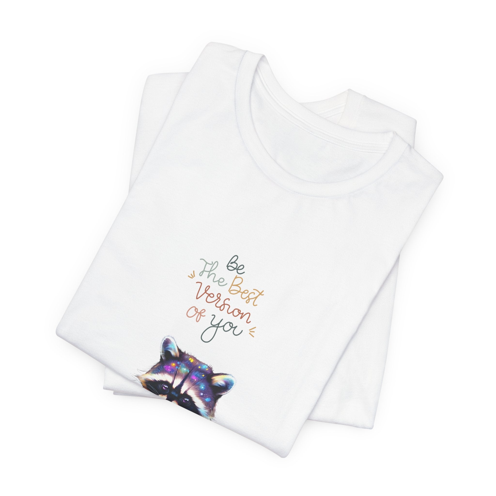 Whimsical Raccoon Tee - Funny Animal Graphic T-Shirt, Perfect for Nature Lovers, Gifts for Friends, Casual Wear, Birthday Apparel