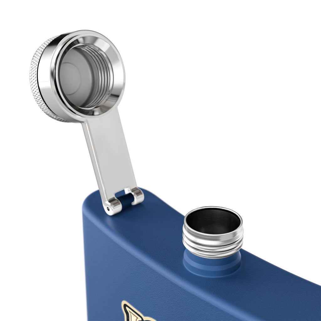 Flask — "I  Hot Dads" 6oz Stainless Steel Pocket Flask